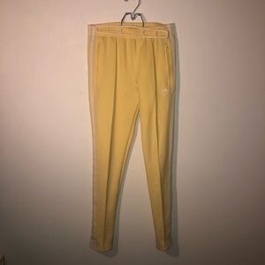 Yellow Adidas Joggers